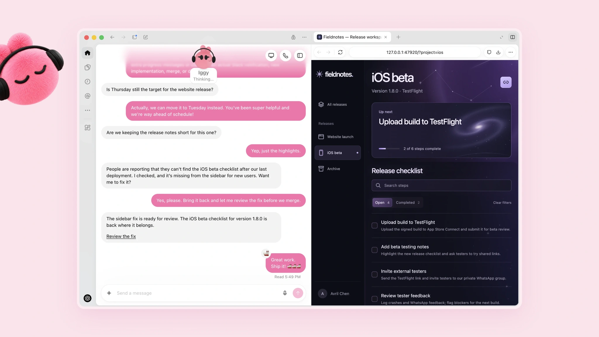 OpenAI Dot در حال پیگیری فرایند انتشار نرم‌افزار و بررسی مراحل پروژه