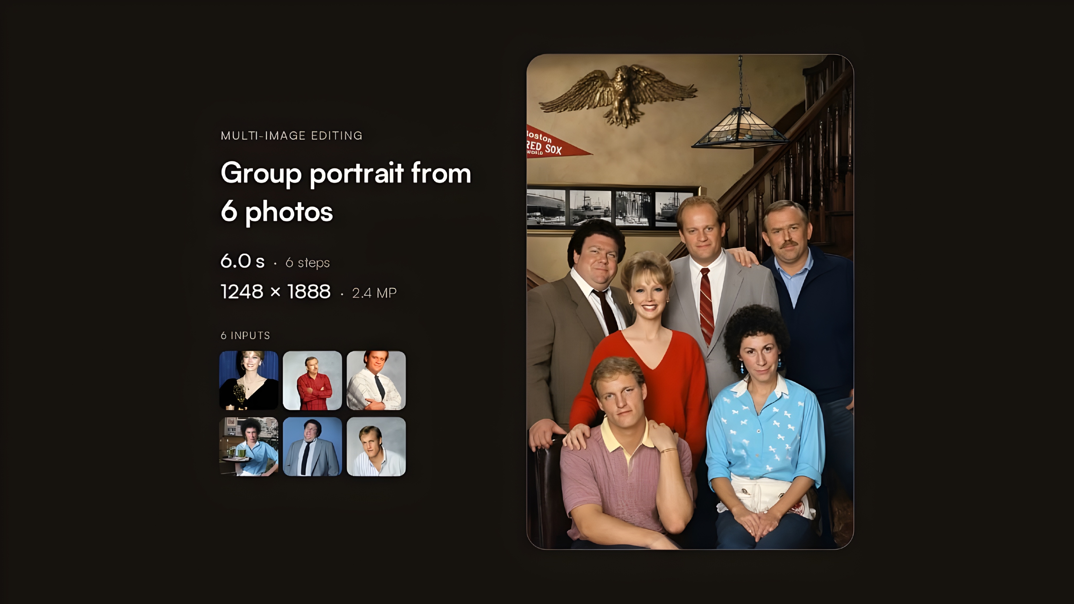 ساخت پرتره گروهی از چند تصویر مرجع با Qwen-Image-2.1-viggle-turbo