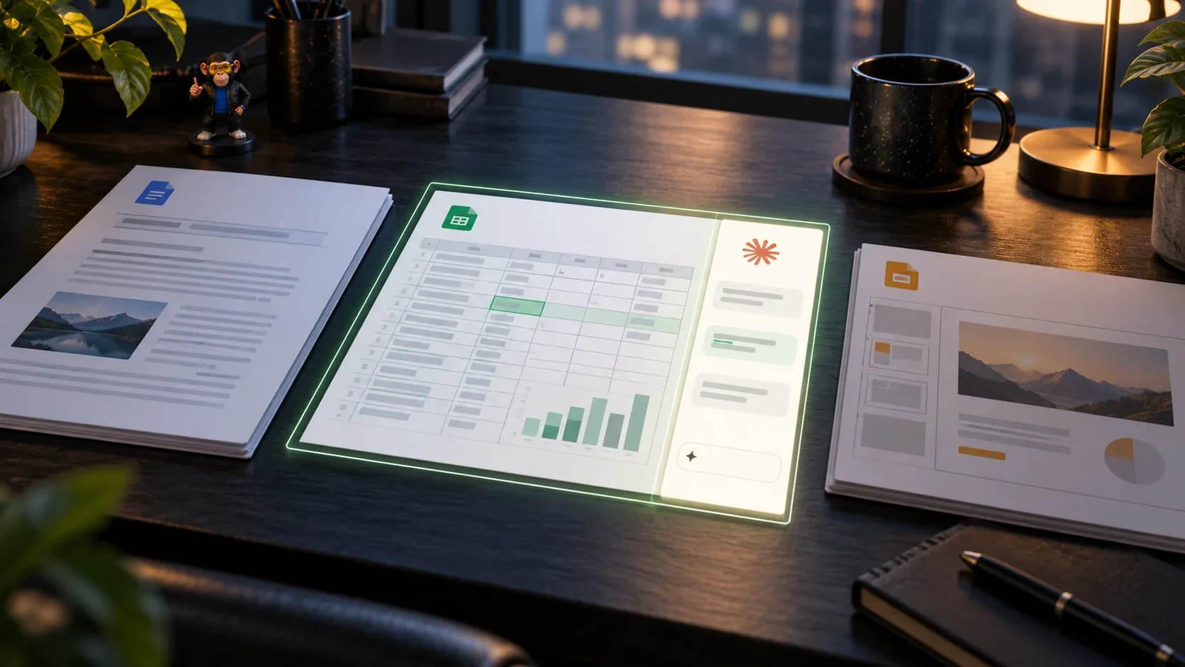 استفاده از Claude در Google Docs، Sheets و Slides برای کار با فایل‌ها