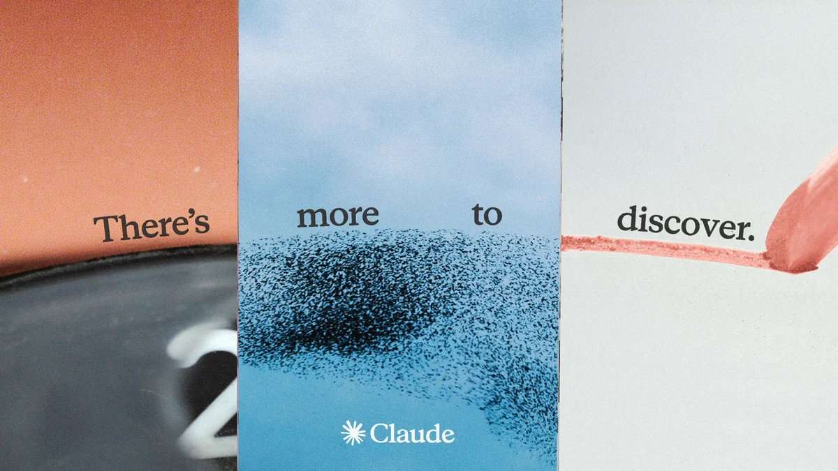 معرفی Claude Sonnet 5.5 با هویت بصری Claude و پیام There's more to discover