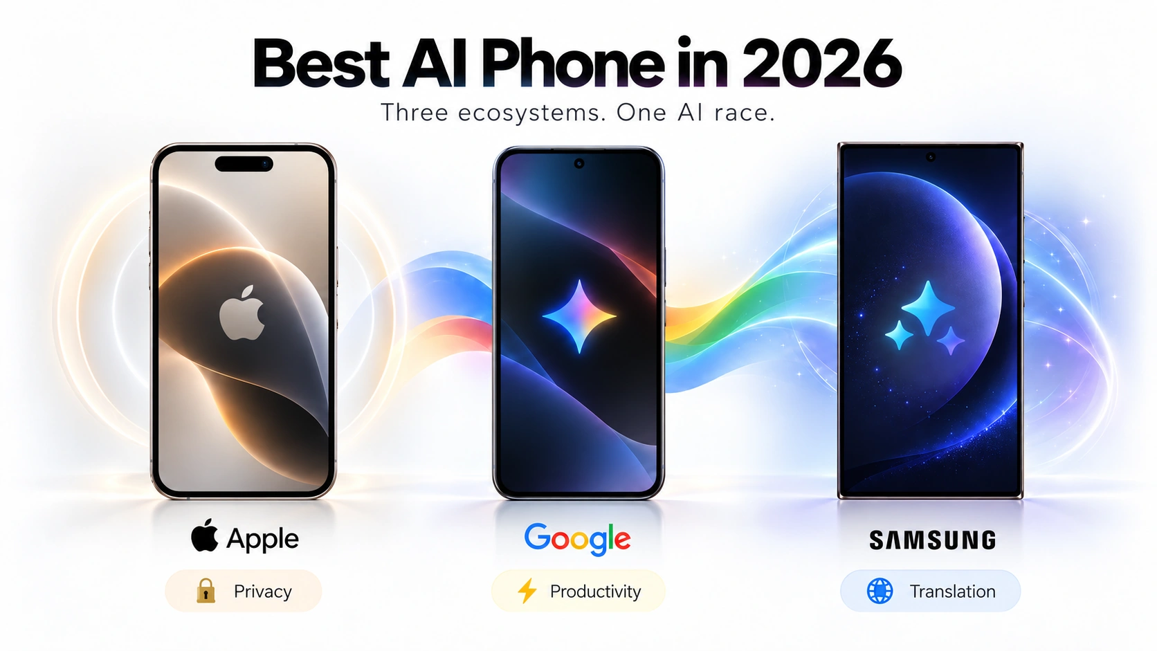 1. مقایسه بهترین گوشیهای هوش مصنوعی ۲۰۲۶ از Apple، Google و Samsung