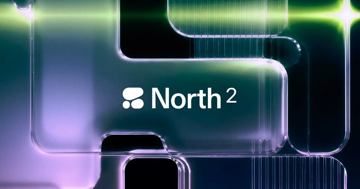 پوستر معرفی پلتفرم سازمانی North 2 از شرکت Cohere